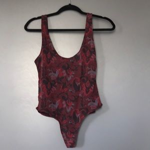 Free people paisley body suit